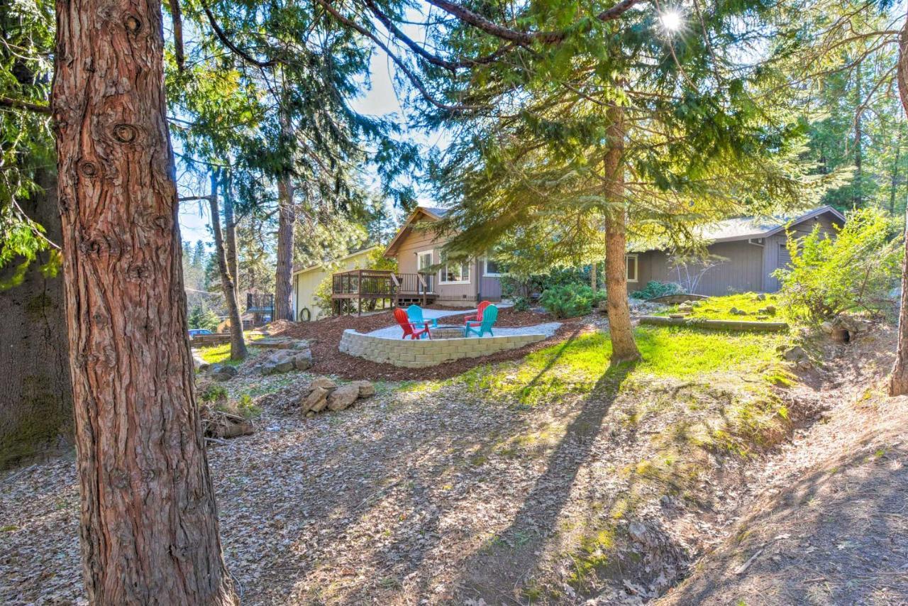 Sherwood Forest Cabin With Deck And Fire Pit! Twain Harte Экстерьер фото